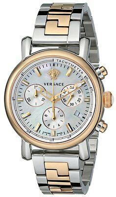 Versace Women's VLB090014 Day Glam Chronograph MOP Dial 